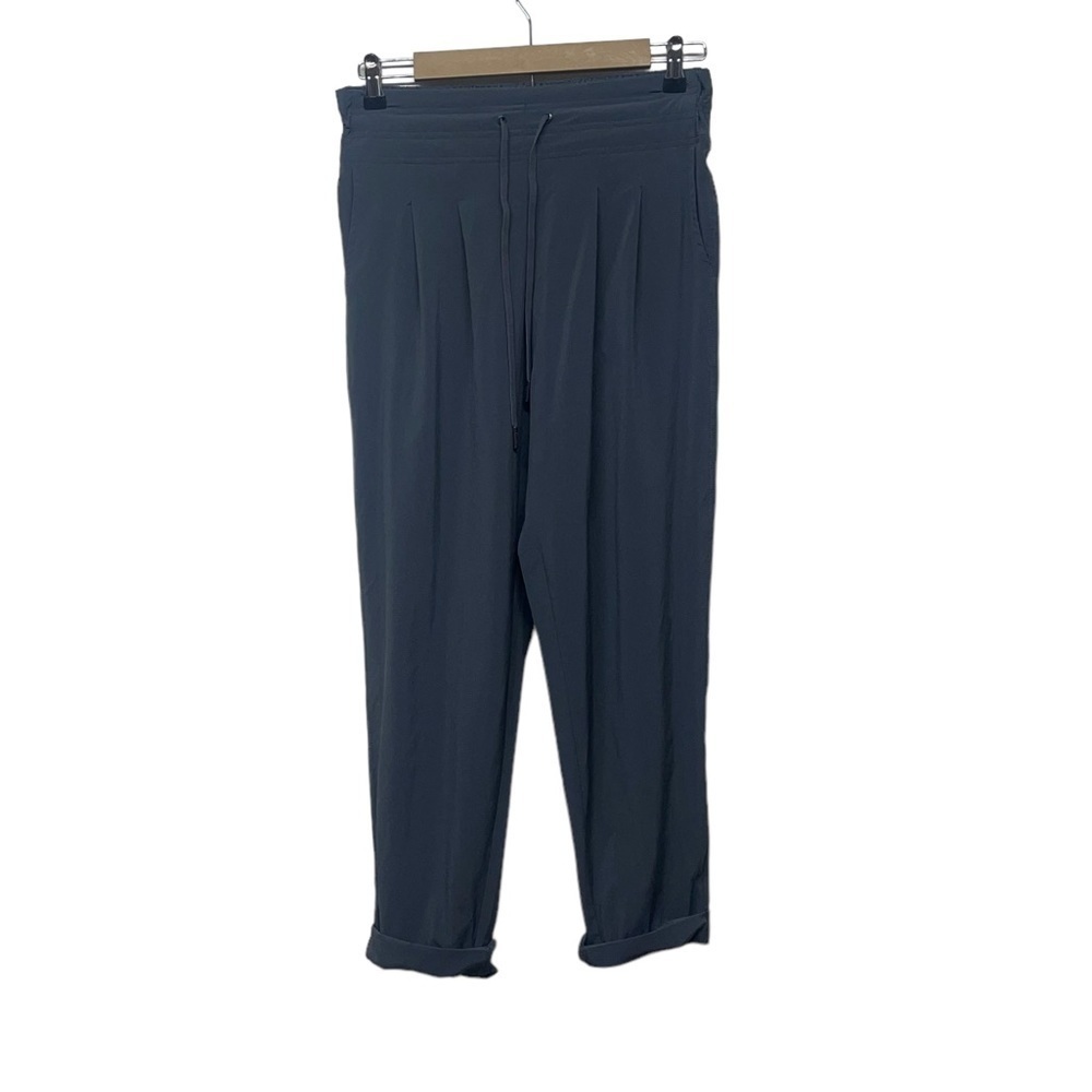 Prana Gray Cuffed Hem Jogger Pants Size Small